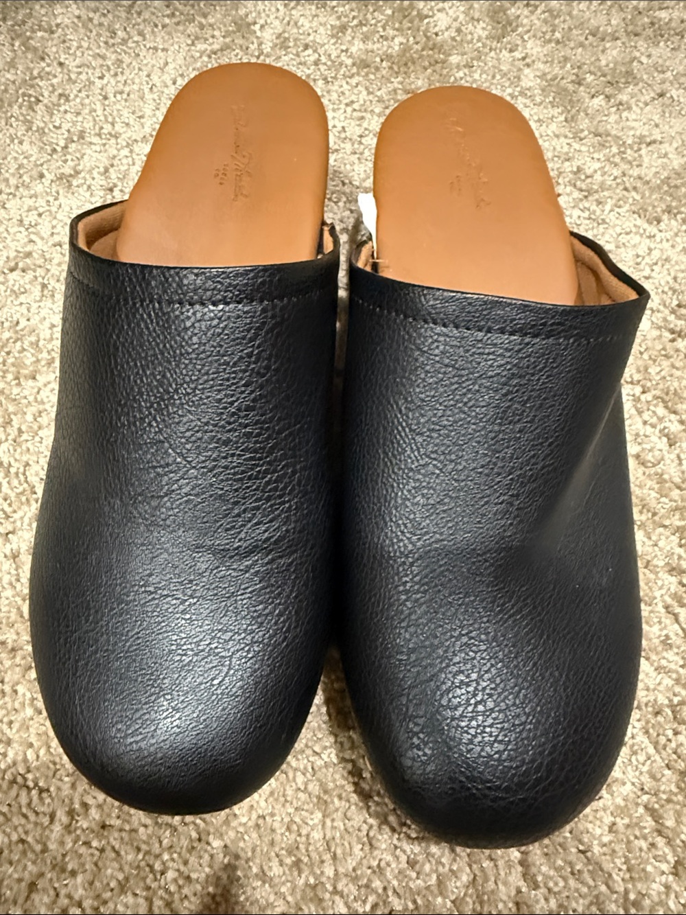 Black Leather Slip-On Mules
Universal Threads